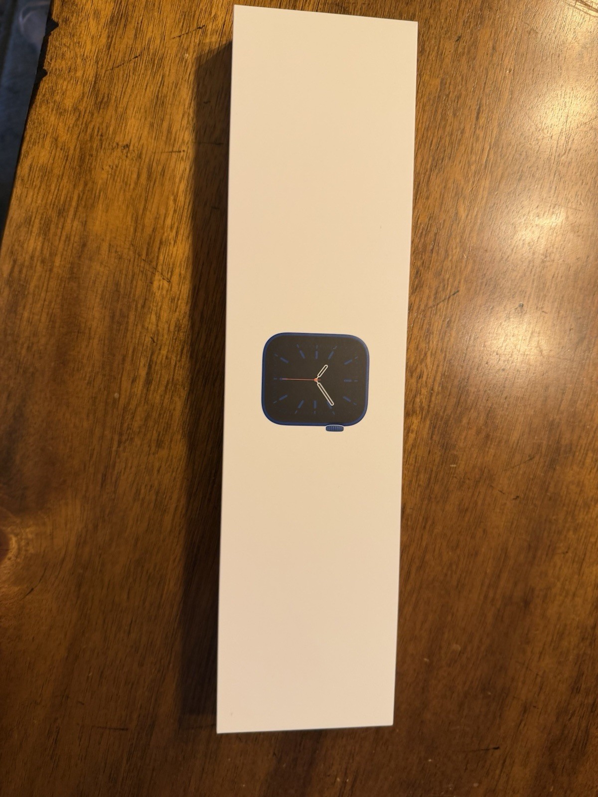 Apple Watch Series 6 44mm GPS Unlocked 32GB Blue Aluminum Case Tan Band