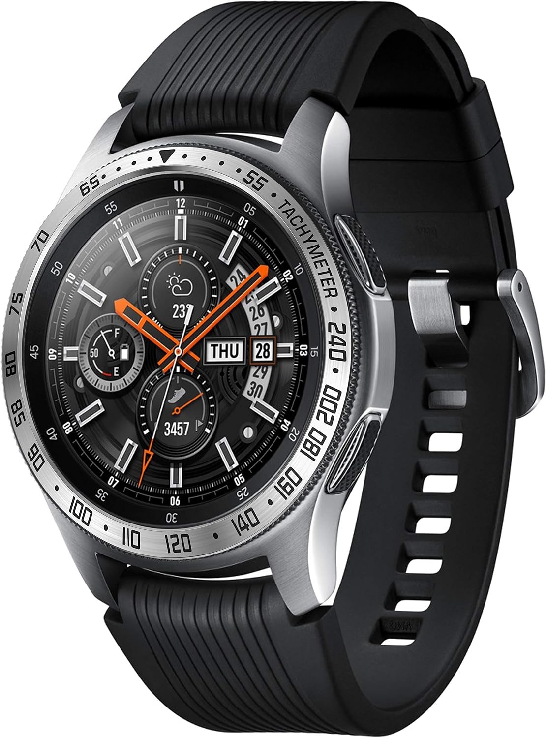 Case For Samsung Galaxy Watch 46mm / Gear S3 Frontier Classic – Stainless Steel