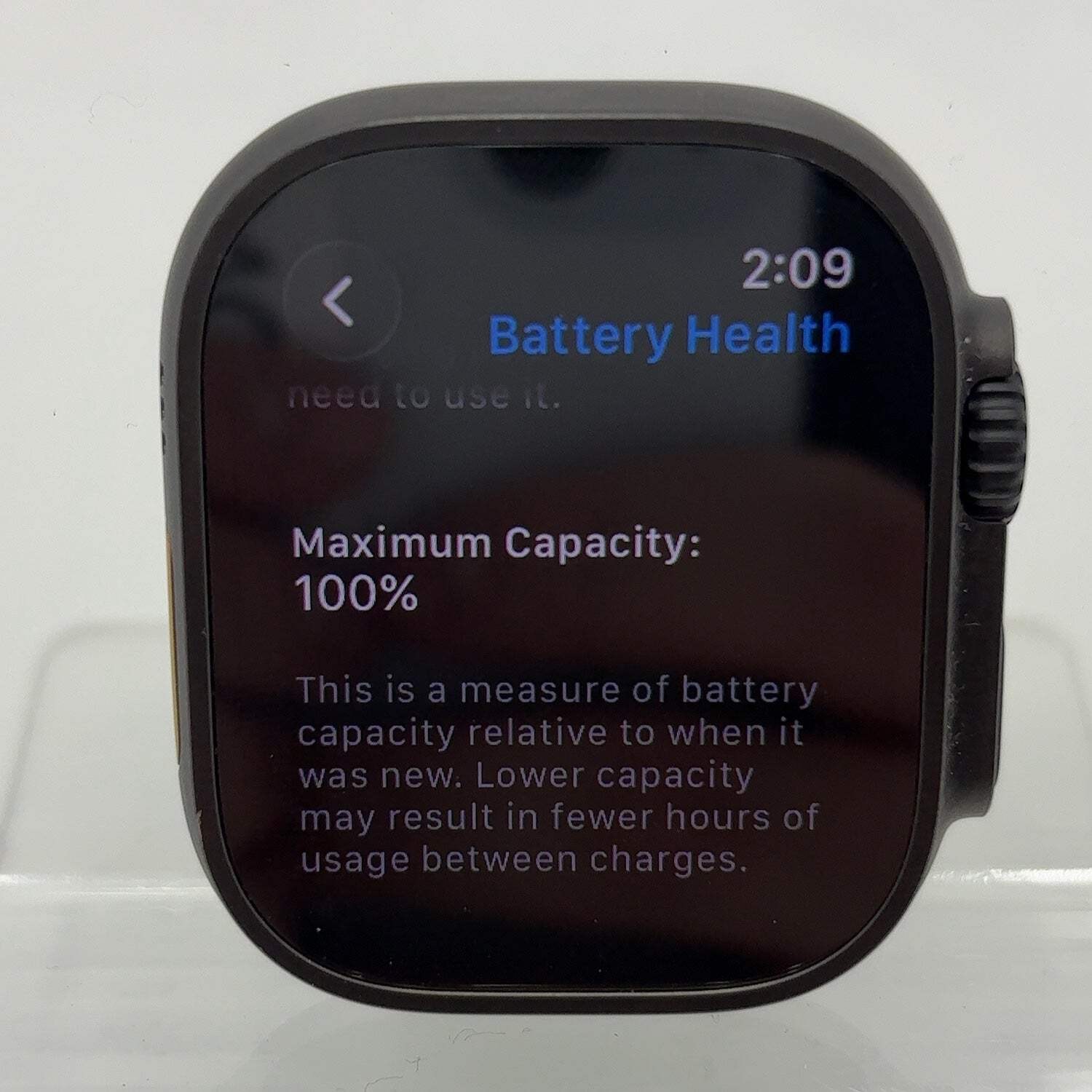 Unlocked Apple Watch Ultra 3 49MM Black Titanium MF0V4LW/A Face Only