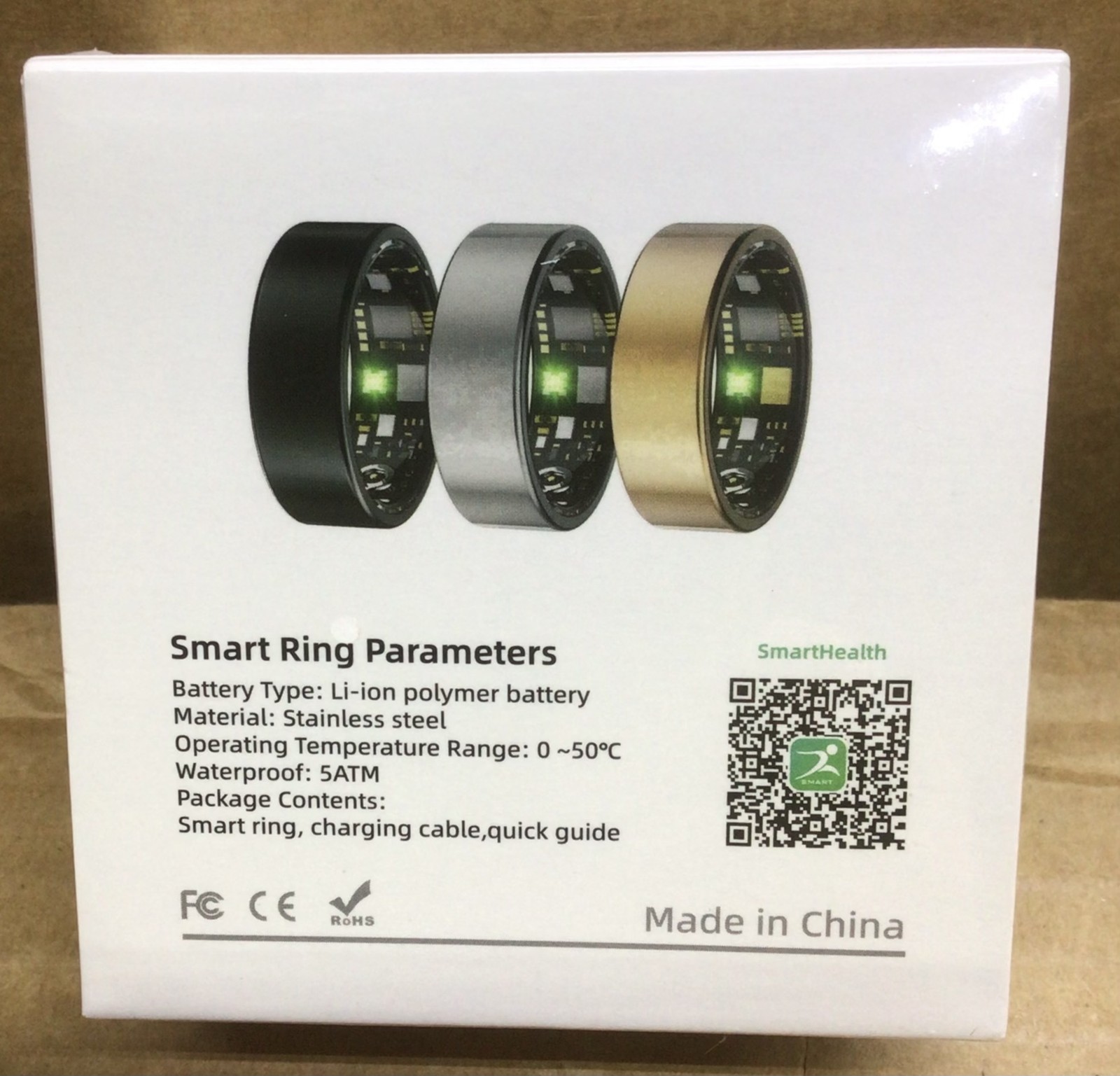 Health Tracker Smart Ring With Heart Rate/Blood Oxygen & Sleep Monitor 14