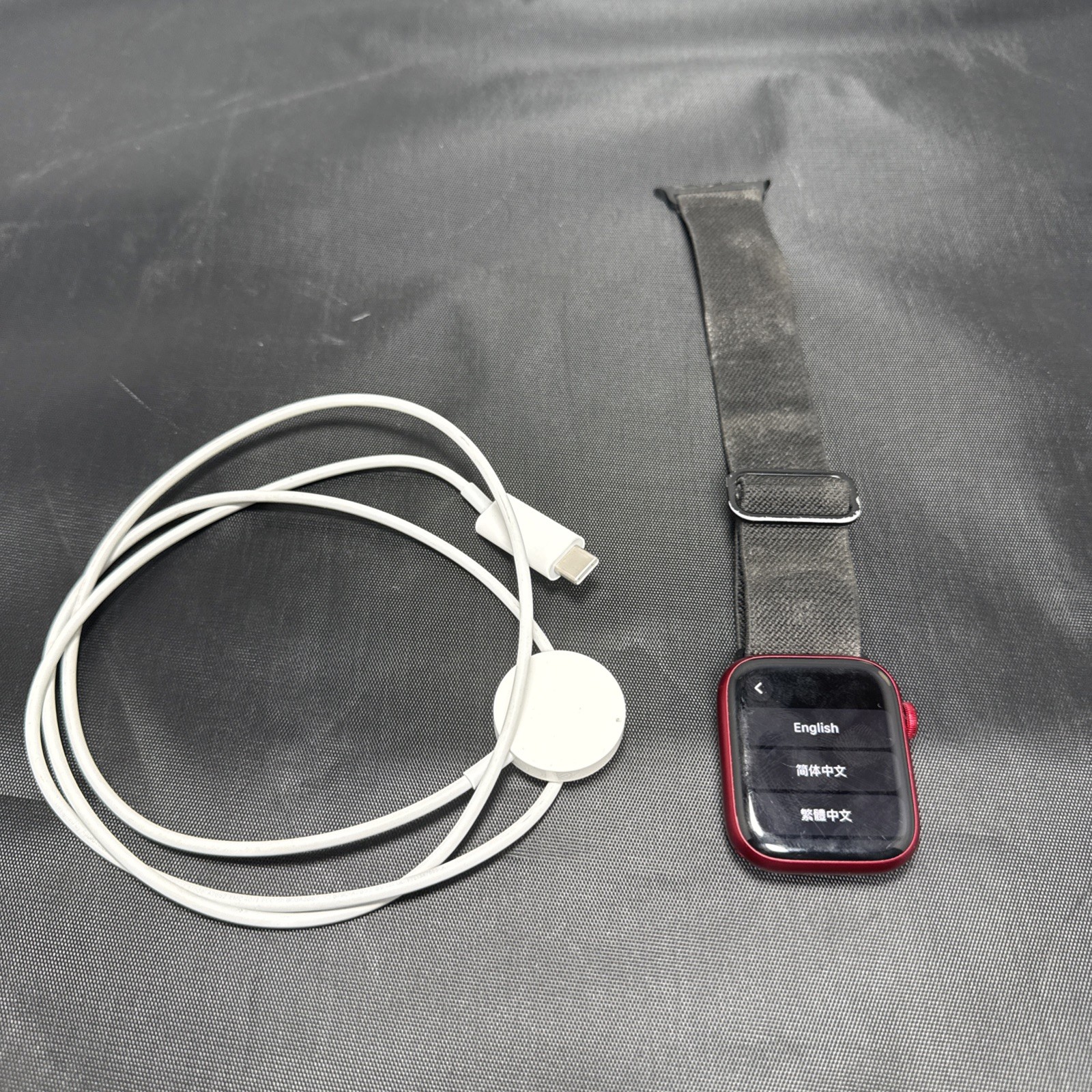 Apple Watch Series 7 41mm Red Aluminum & Ceramic Case GPS 32GB