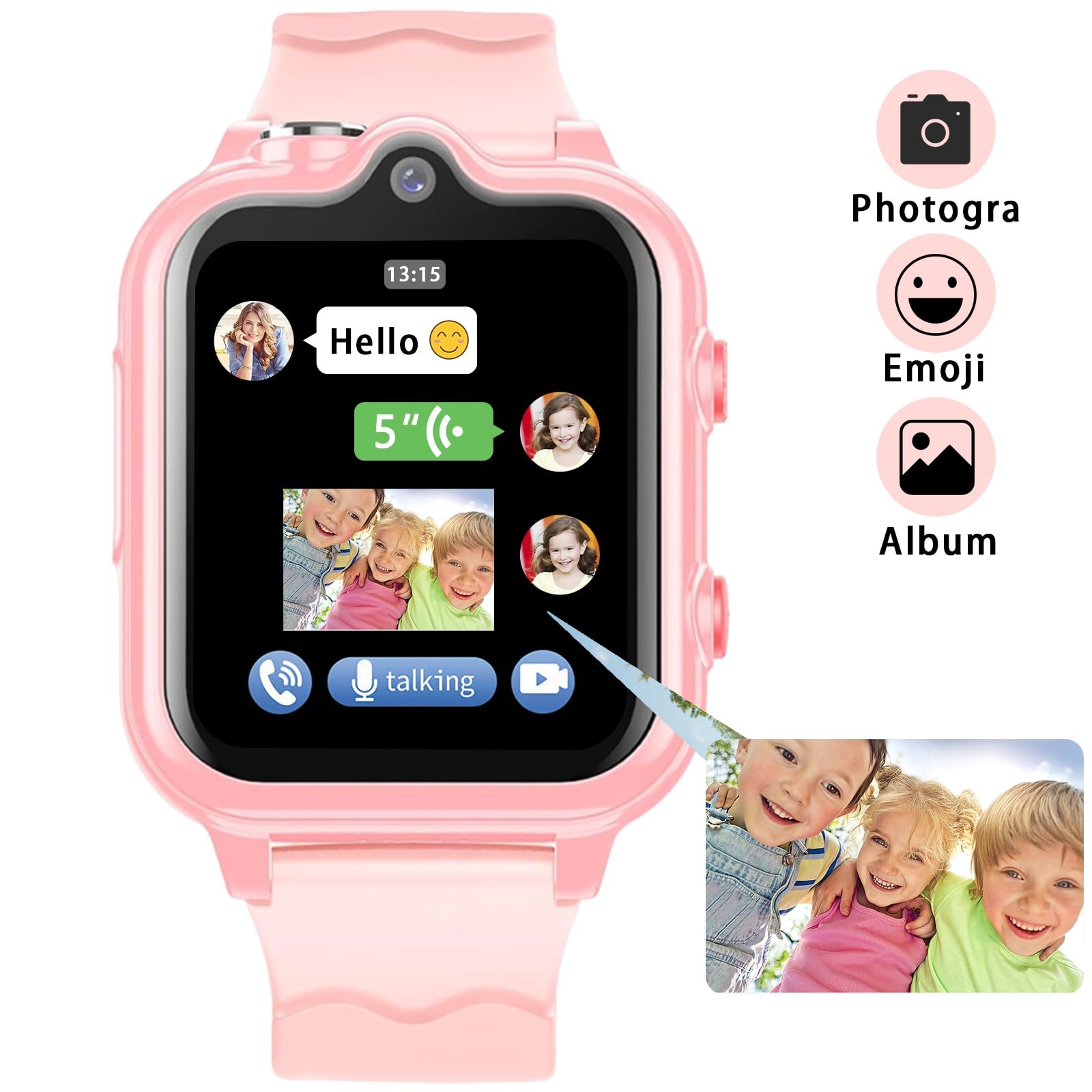 for , 4G GPS Watch with WiFi, SMS, , Voice Video Chat, Bluetooth, Audio Recor…