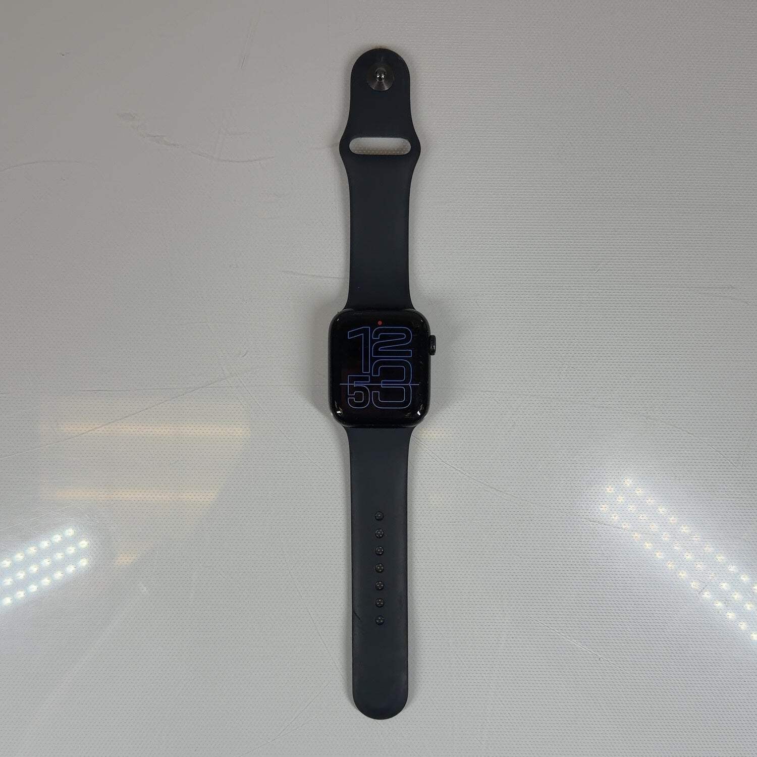 GPS Only Apple Watch SE 2nd Gen 44MM Midnight Aluminum Sport Band MNTF3LL/A