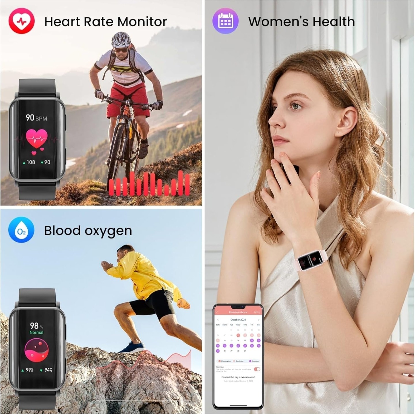 Advanced Health Monitoring Smartwatch with 100+ Sports Modes – 1.91″ HD Screen