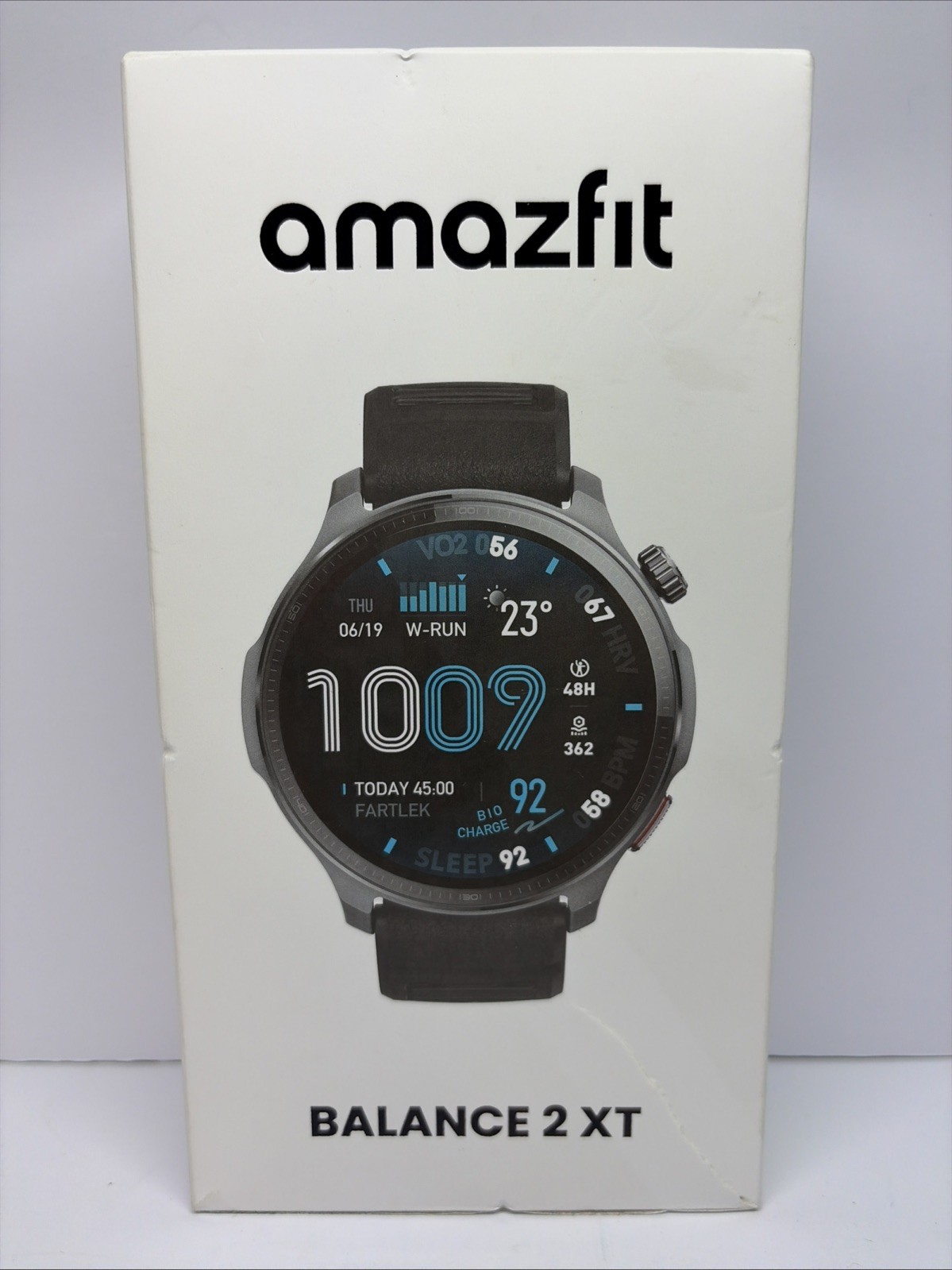 Amazfit Balance 2 XT Smartwatch 47mm GPS AMOLED Fitness Watch Unworn – Read Desc