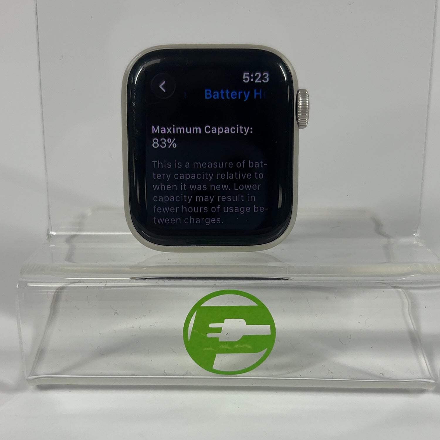 GPS Only Apple Watch SE 2nd Gen 40MM Starlight Aluminum A2722 Face Only