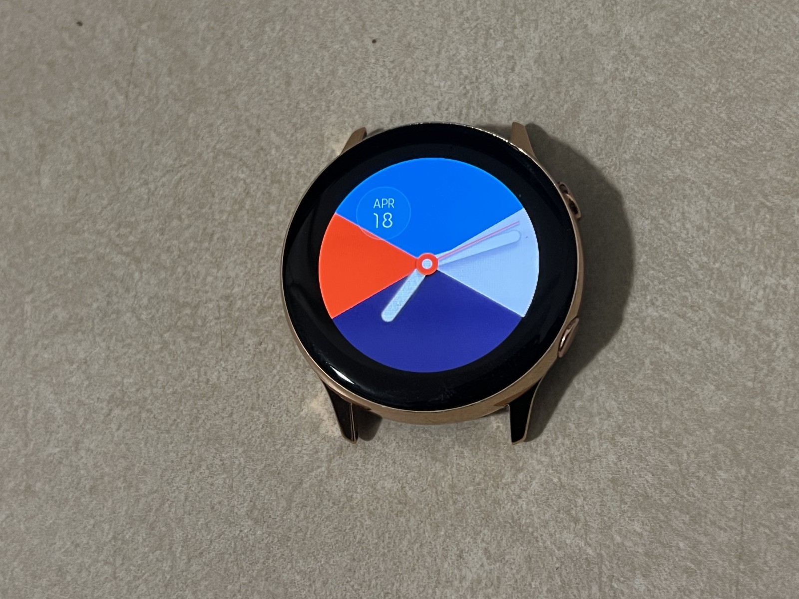 Samsung SM-R500NZDCXAR Galaxy Active 40mm Rose Gold – No Bands – GOOD