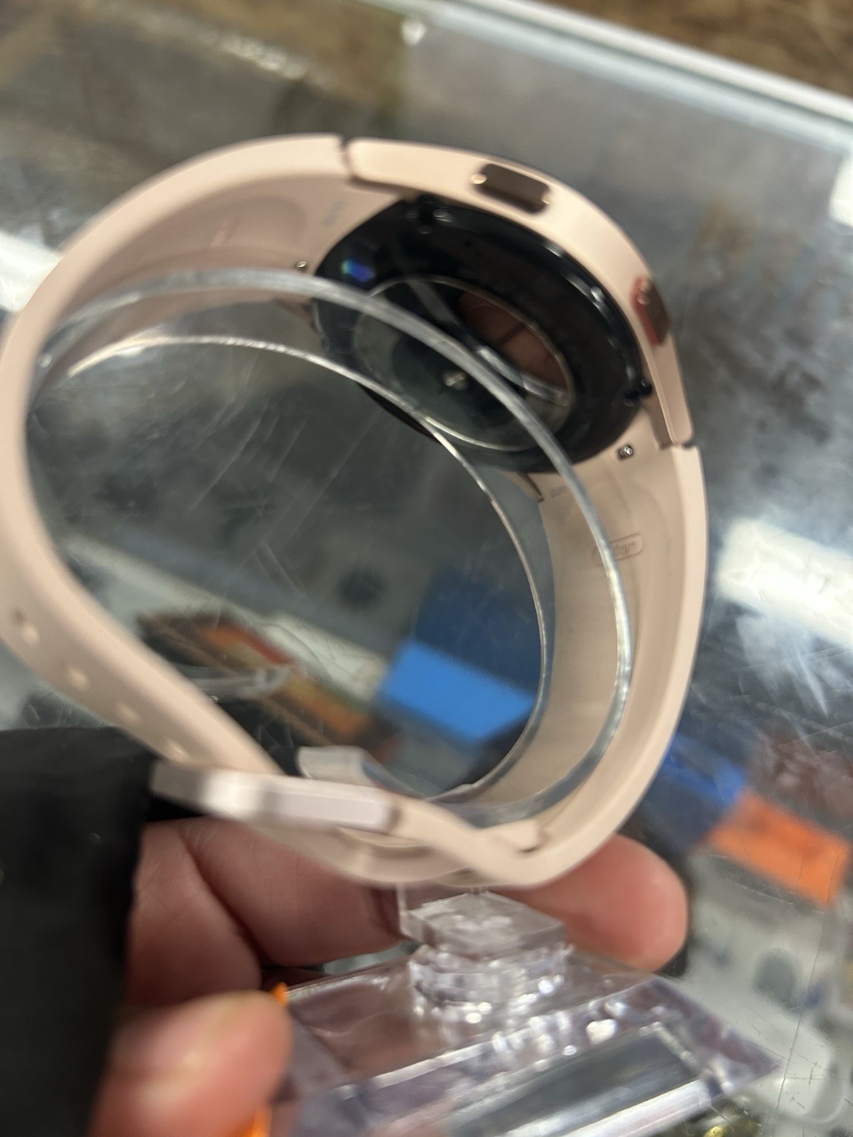 Samsung Galaxy Watch4 SM-R860 40mm Aluminum Case with Sport Band – Pink