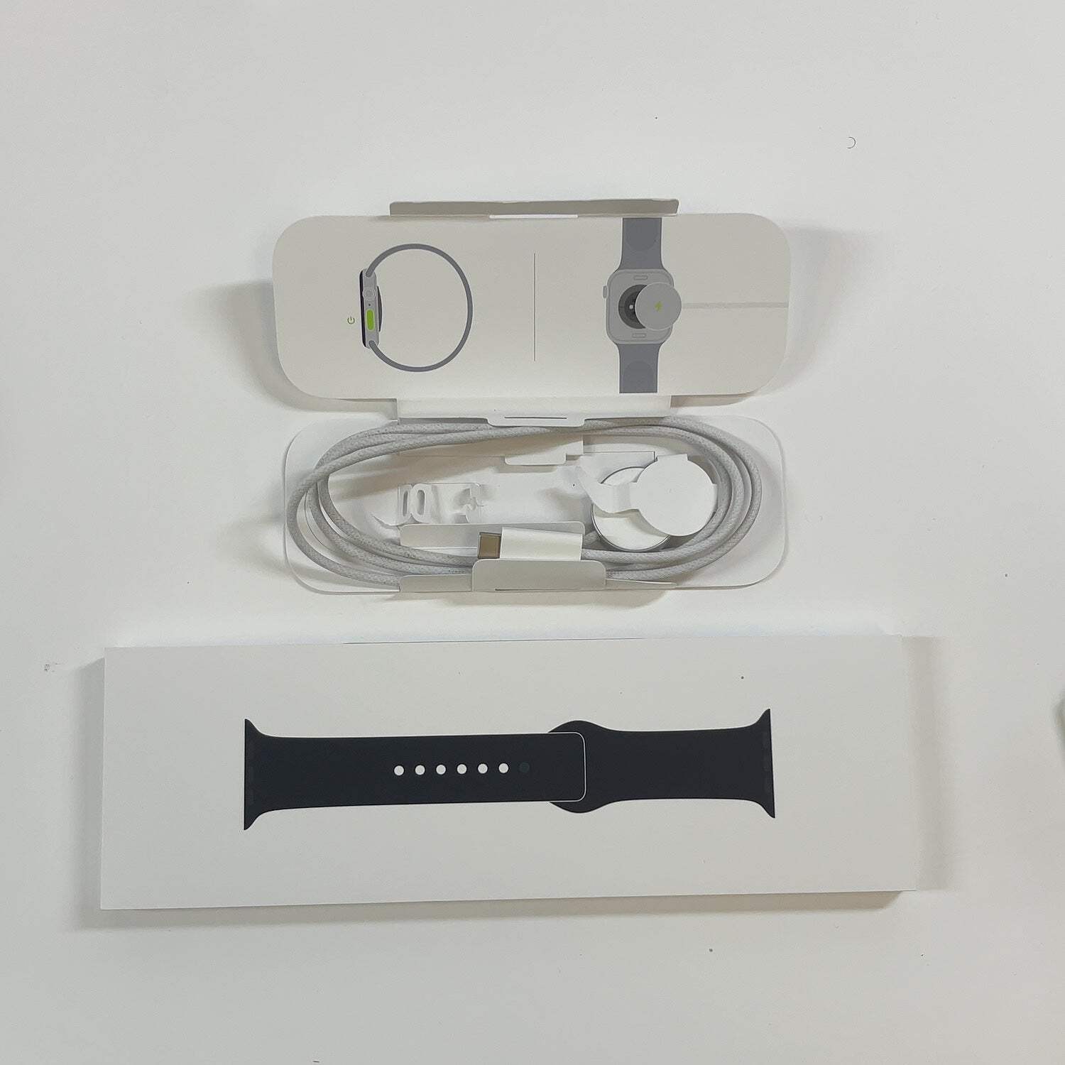 GPS Only Apple Watch Series 11 42MM Jet Black Aluminum Black Sport Band