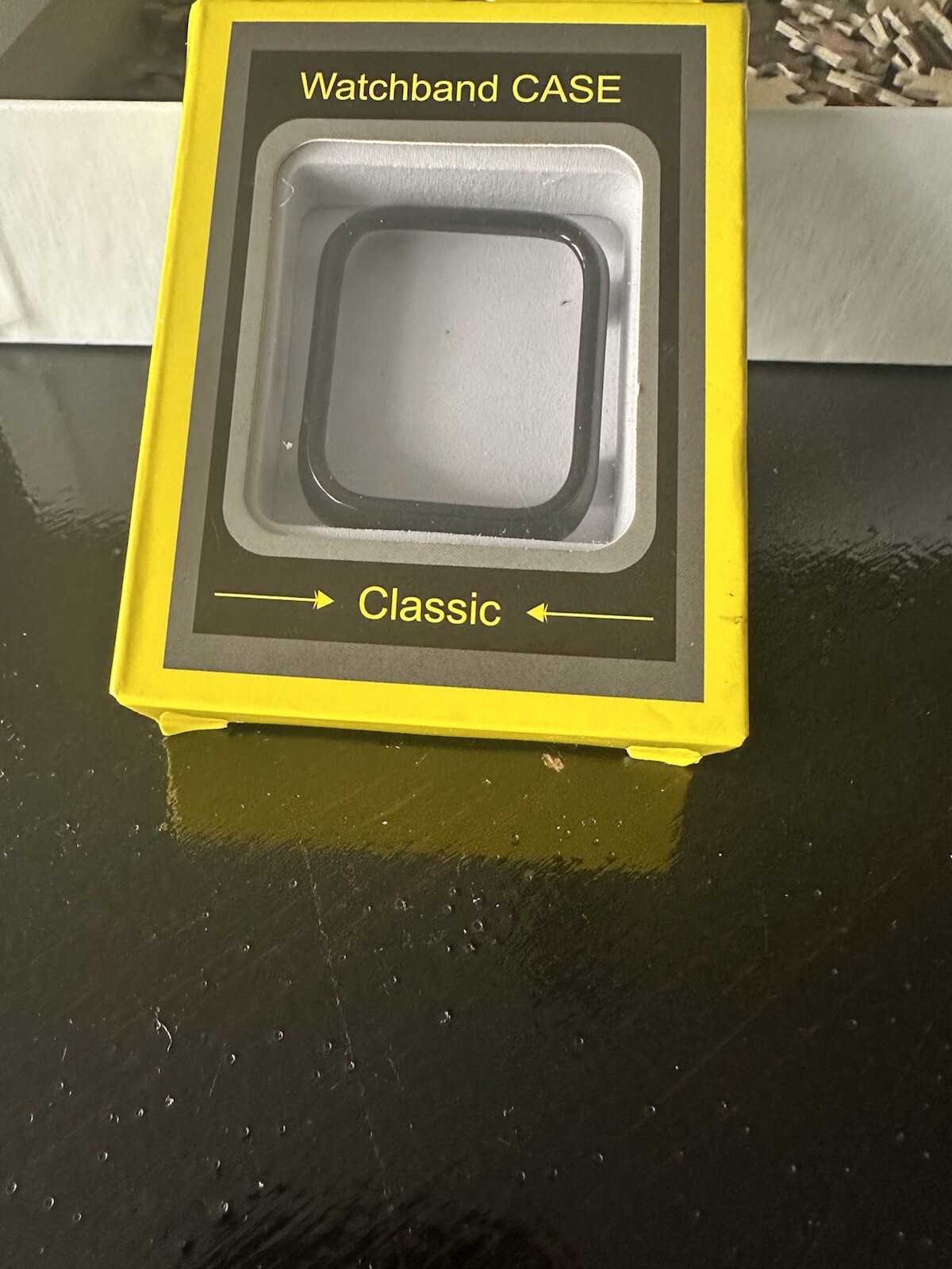 Fitbit Versa Smartwatch Case- Classic Watchband Case – Color Black 40mm