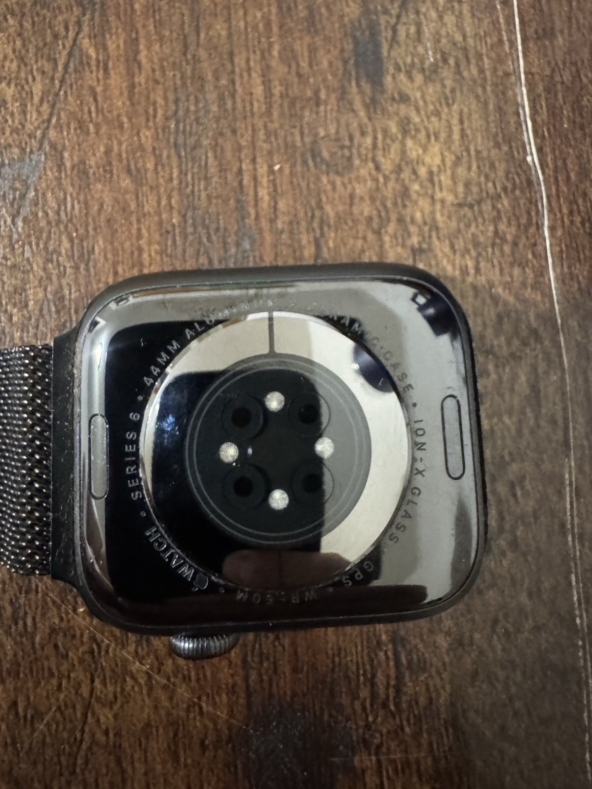 Apple Watch Series 6 44mm, 32GB, Unlocked, Aluminum Black
