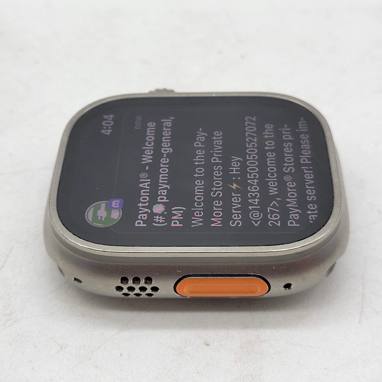Unlocked Apple Watch Ultra 2 49MM Natural Titanium MRF13LW/A Face Only