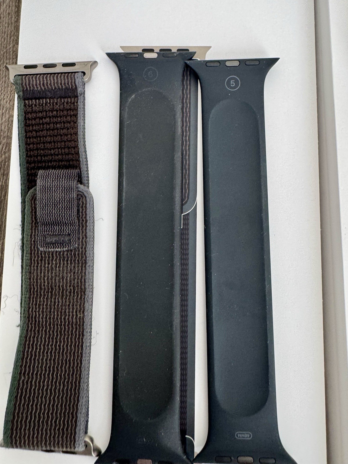 Apple Watch Ultra 2 49mm Titanium + Titanium, Leather, Loop Bracelets