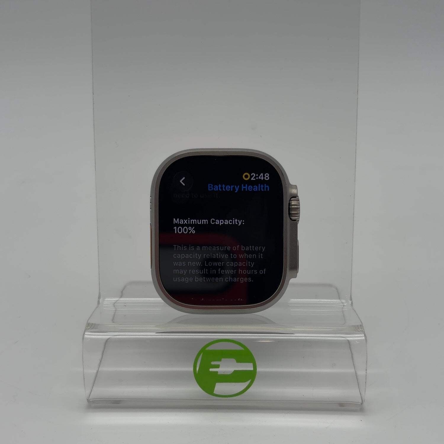 Unlocked Apple Watch Ultra 3 49MM Natural Titanium Blue Ocean Band MEWH4LW/A