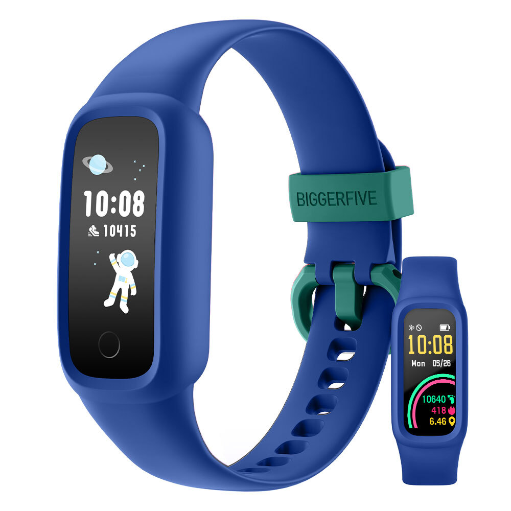 BIGGERFIVE Vigor 2 Kids Watch Fitness Tracker Pedometer Sleep Monitor for Kids