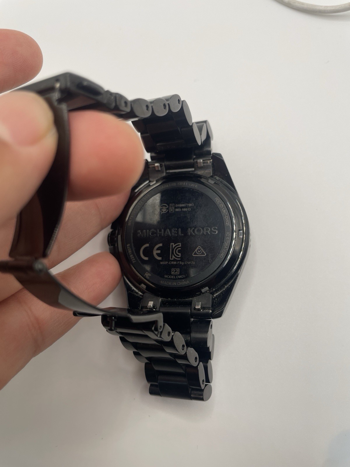 Michael Kors Access DW2C 44mm Black SS Smartwatch Touchscreen 4GB Android/iOS