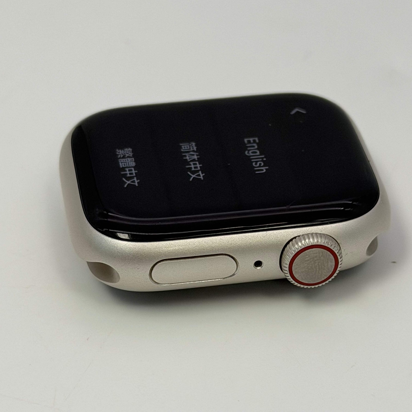 Apple Watch Series 8 41MM Starlight Aluminum A2772 GPS + Cellular Face Only