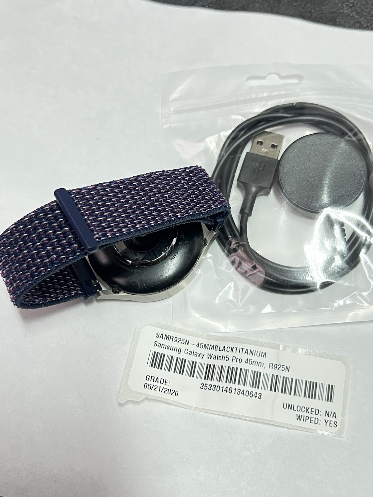 Samsung Galaxy Watch5 Pro SM-R925N 45mm Titanium Case GPS-LTE
