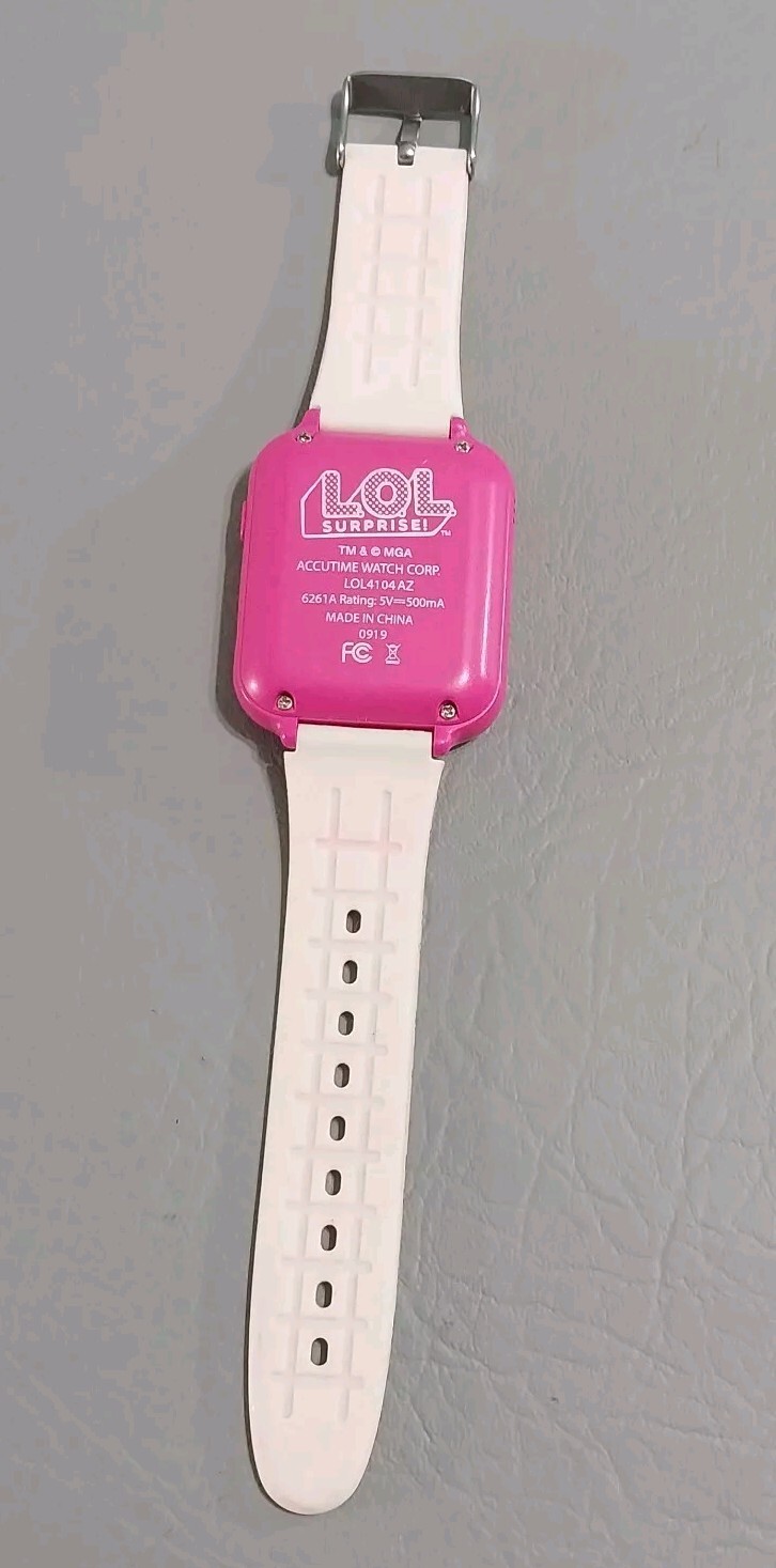 LOL Surprise Interactive Smart Watch Camera Game Band Clip Kids PINK L.O.L.