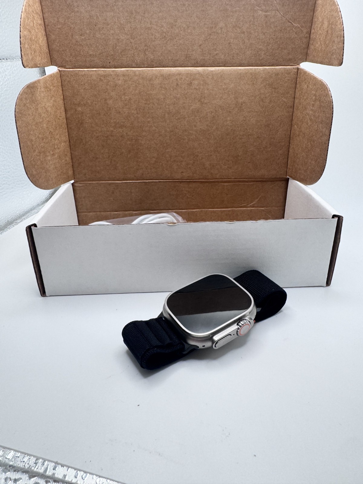 Apple Watch Ultra 2 49mm Titanium Case – GPS / CELL – with Black Spigen Band