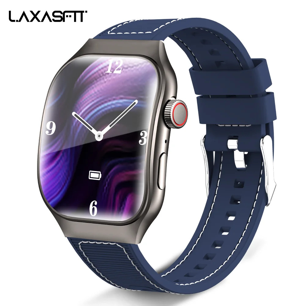 Bluetooth Smart Watch Men 2.01″ HD Curved Screen Sports Watch Health Monitor