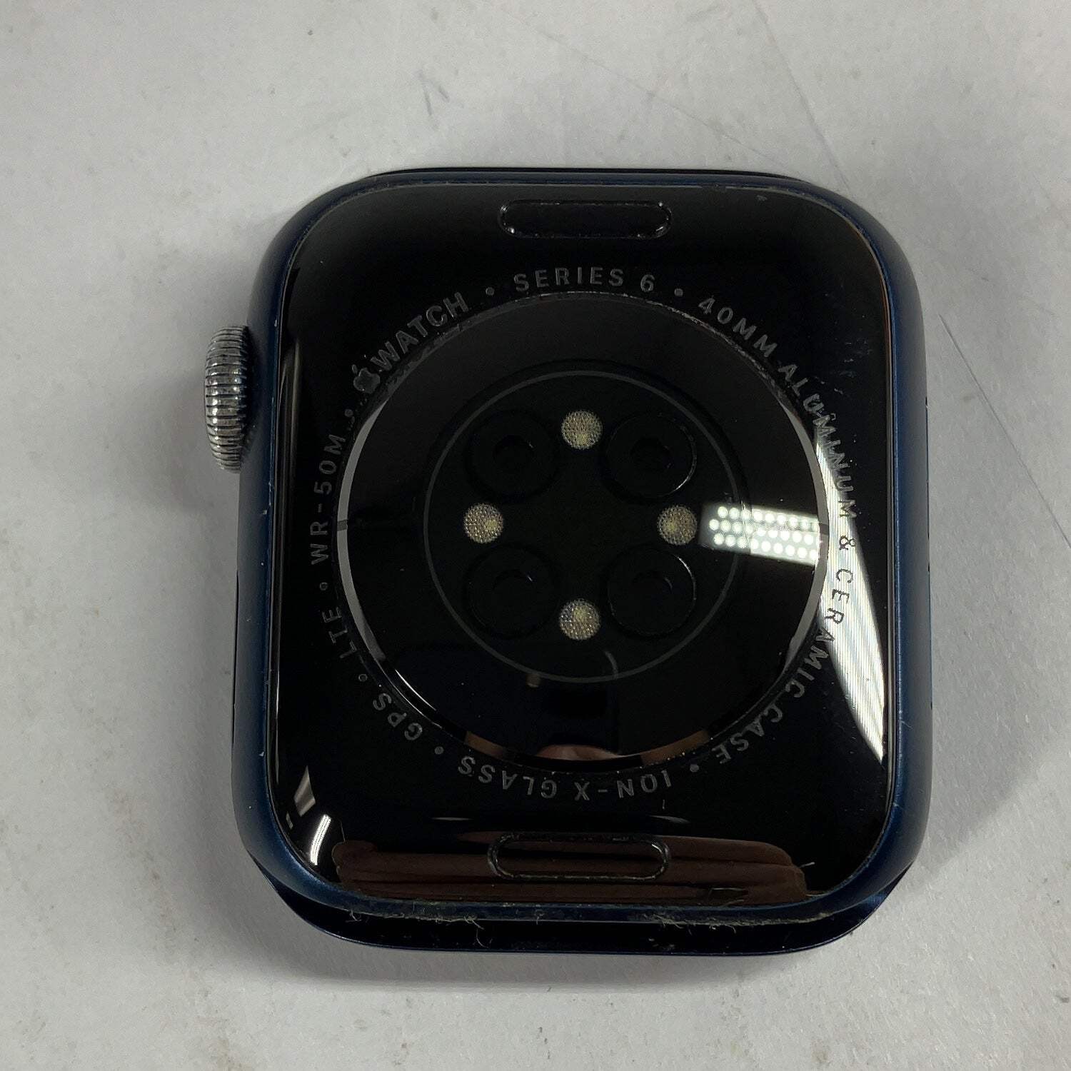 Broken Unlocked Apple Watch Series 6 40MM Aluminum A2293 Bad Battery Face Only