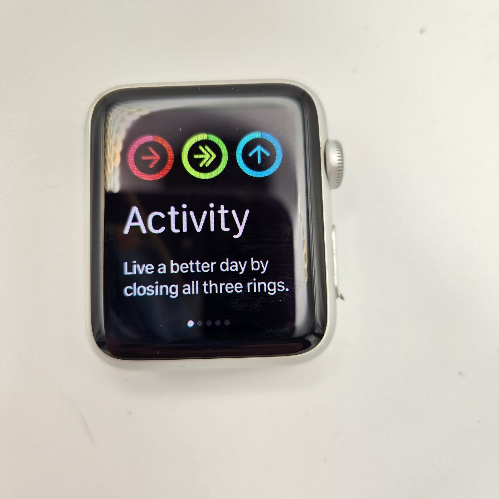 Apple Watch Series 1 42mm Aluminum Case Ion-X Glass No Band