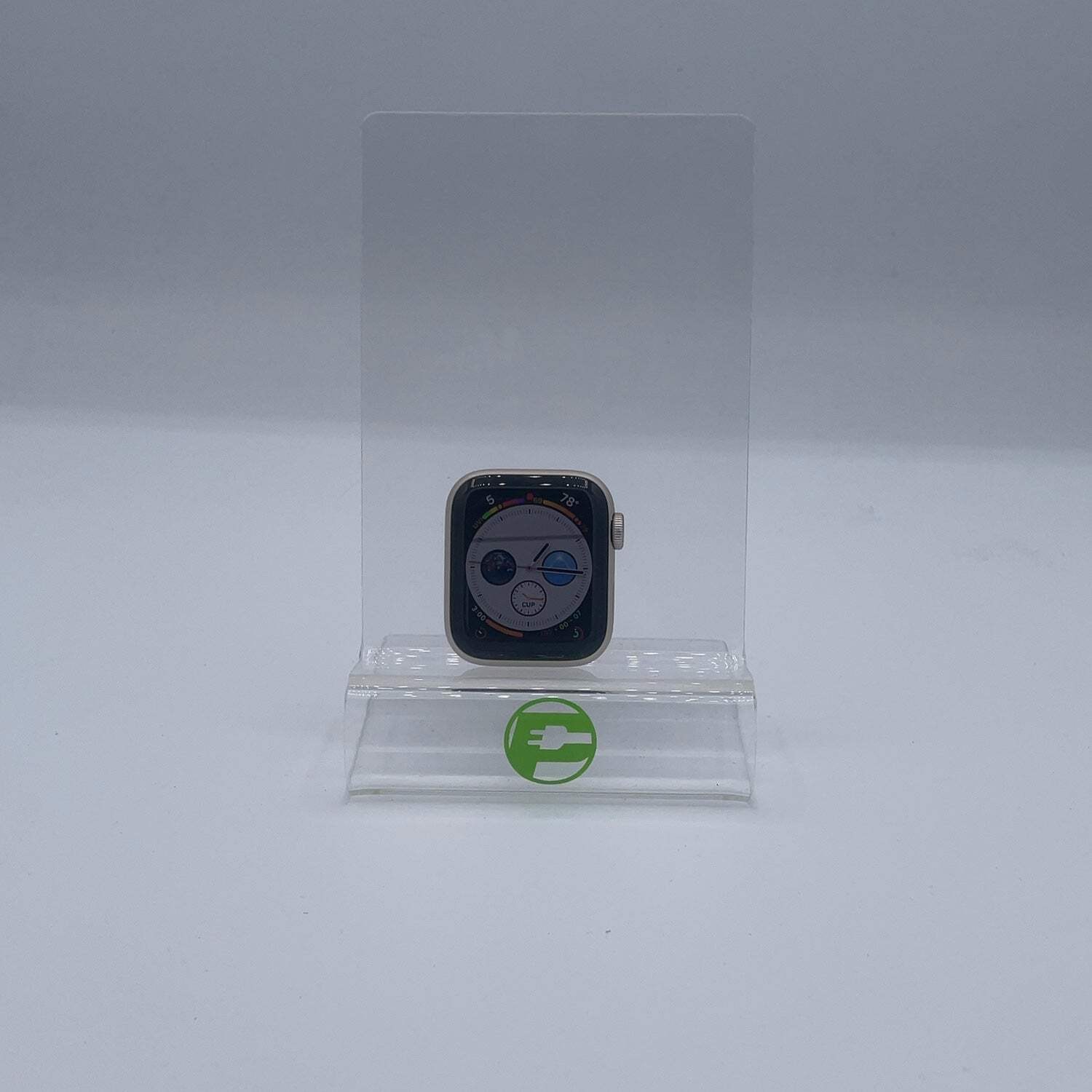 GPS Only Apple Watch SE 2nd Gen 40MM Starlight Aluminum MXEH3LL/A Face Only