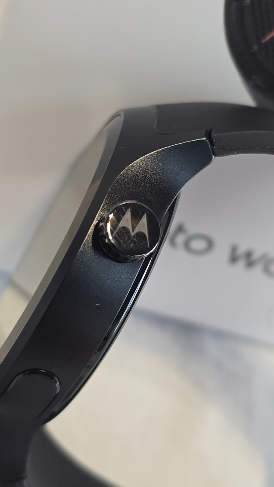Moto Watch 2026 (XT2547-2) Volcanic Ash Silicone