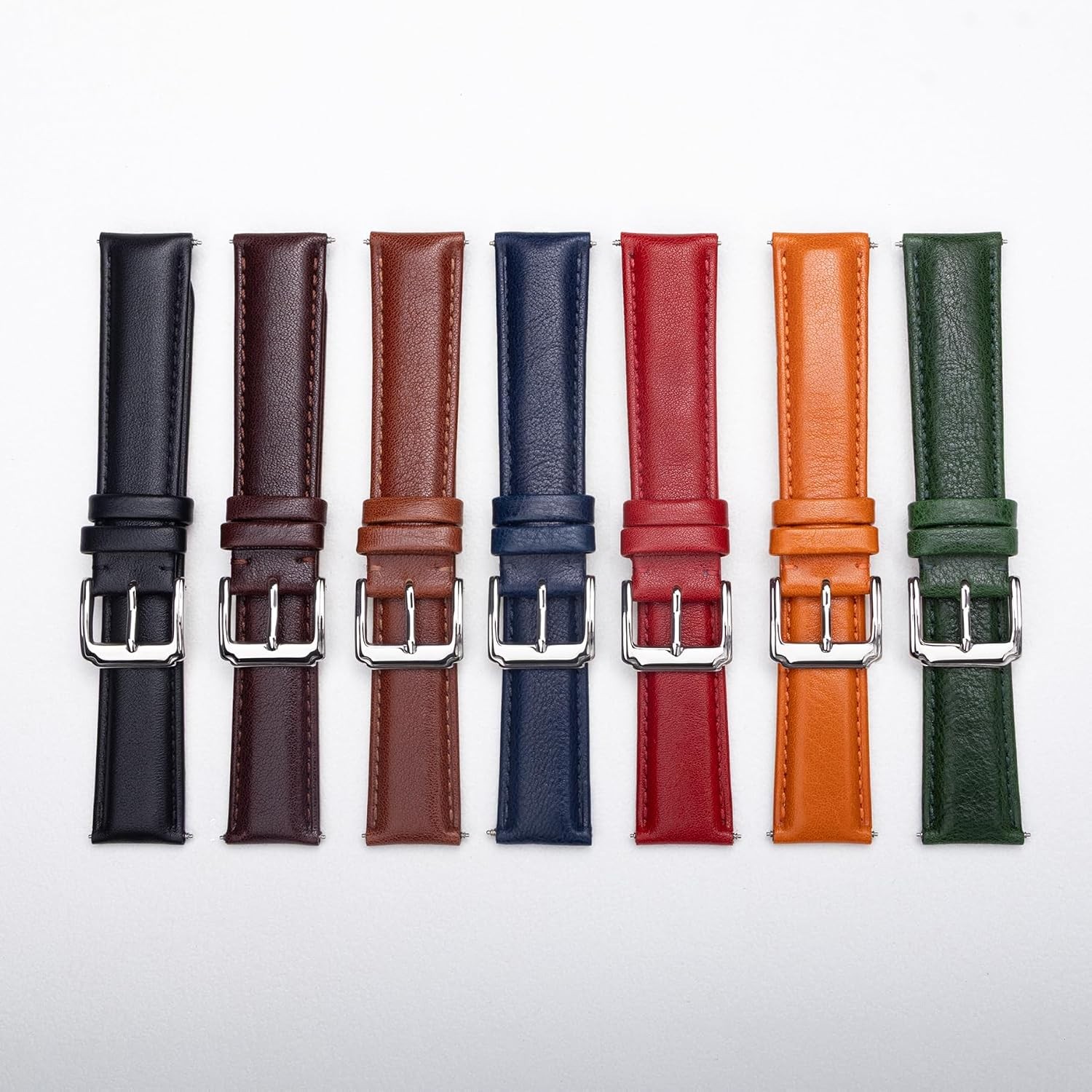 Case For Men Women 14mm 16mm 18mm 20mm 22mm Calf Leather Watch Band Strap