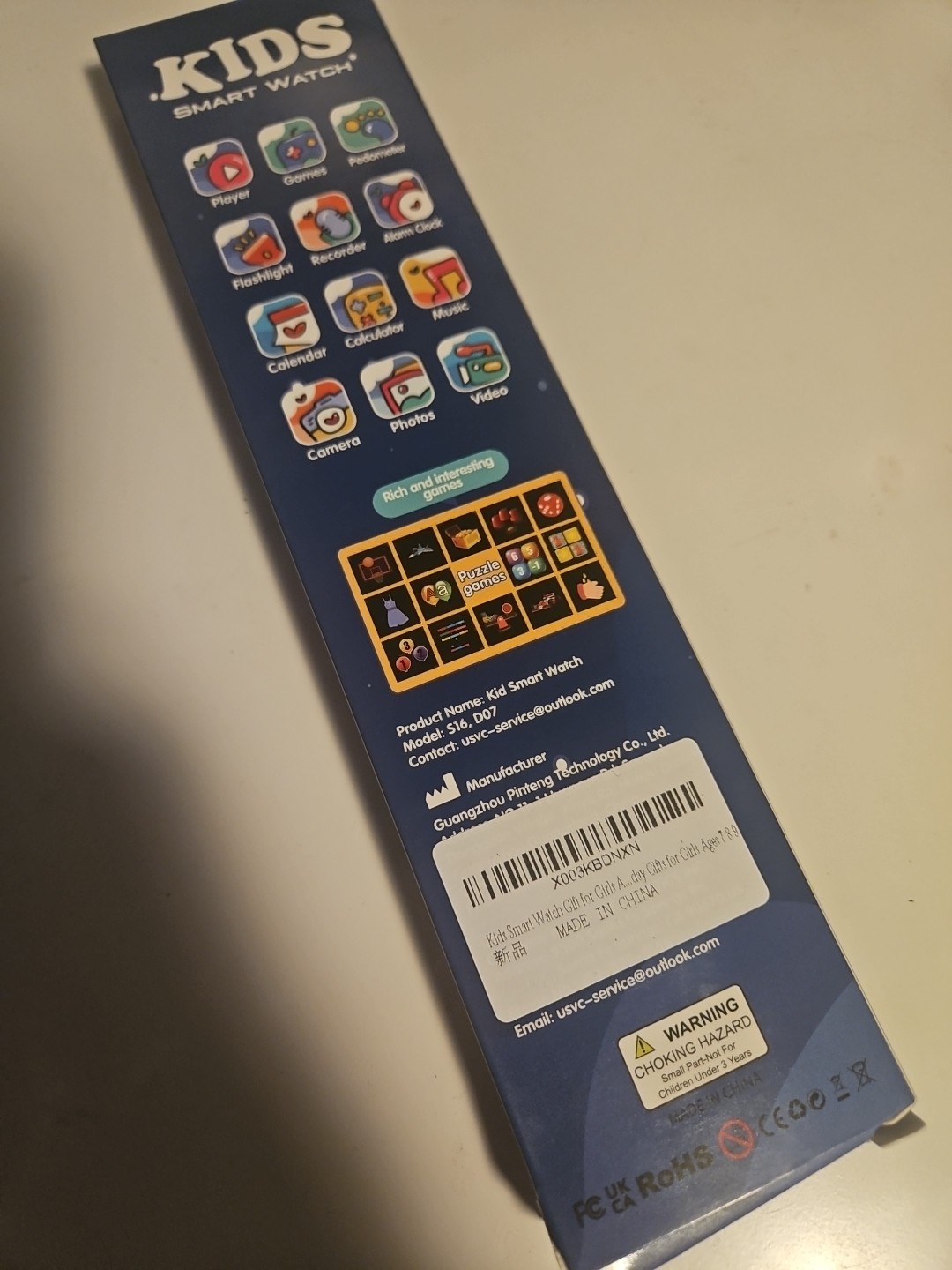 Cosjoype Kids Smart Watch New Gift For Girls Ages 7 8 9