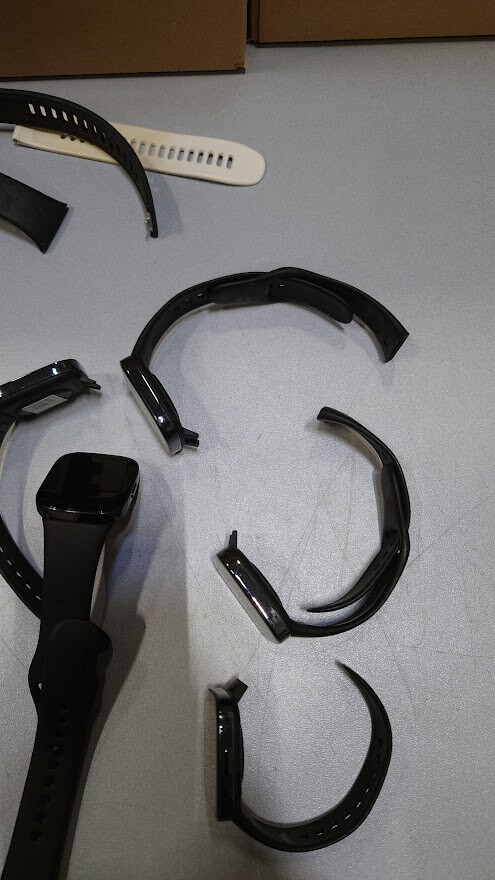 Lot of 10 Smart Watches – For Parts, Not Working, Signs of Use