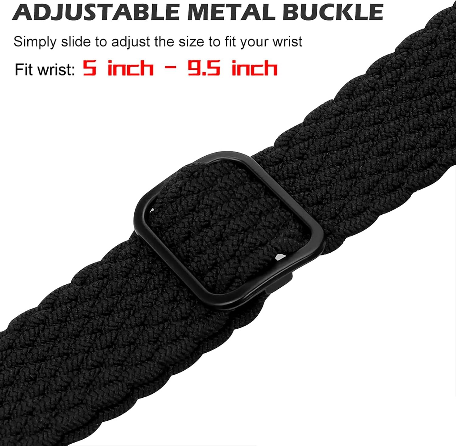 Stretchy Solo Loop Strap Compatible with Apple Watch 49mm 44mm Sport Breathable