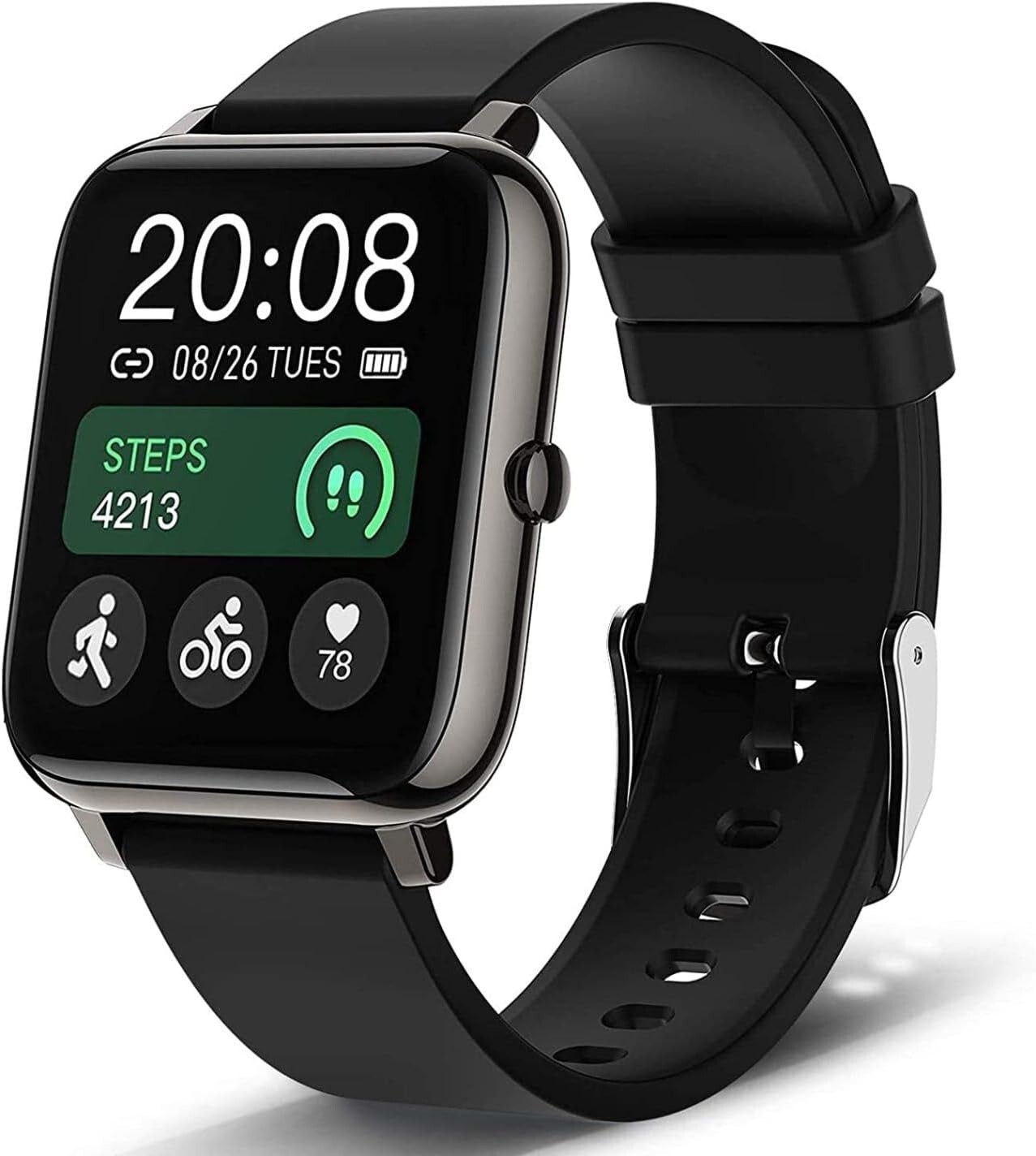 Fitness Smartwatch with Blood Pressure Heart Rate Monitor for OnePlus Phones