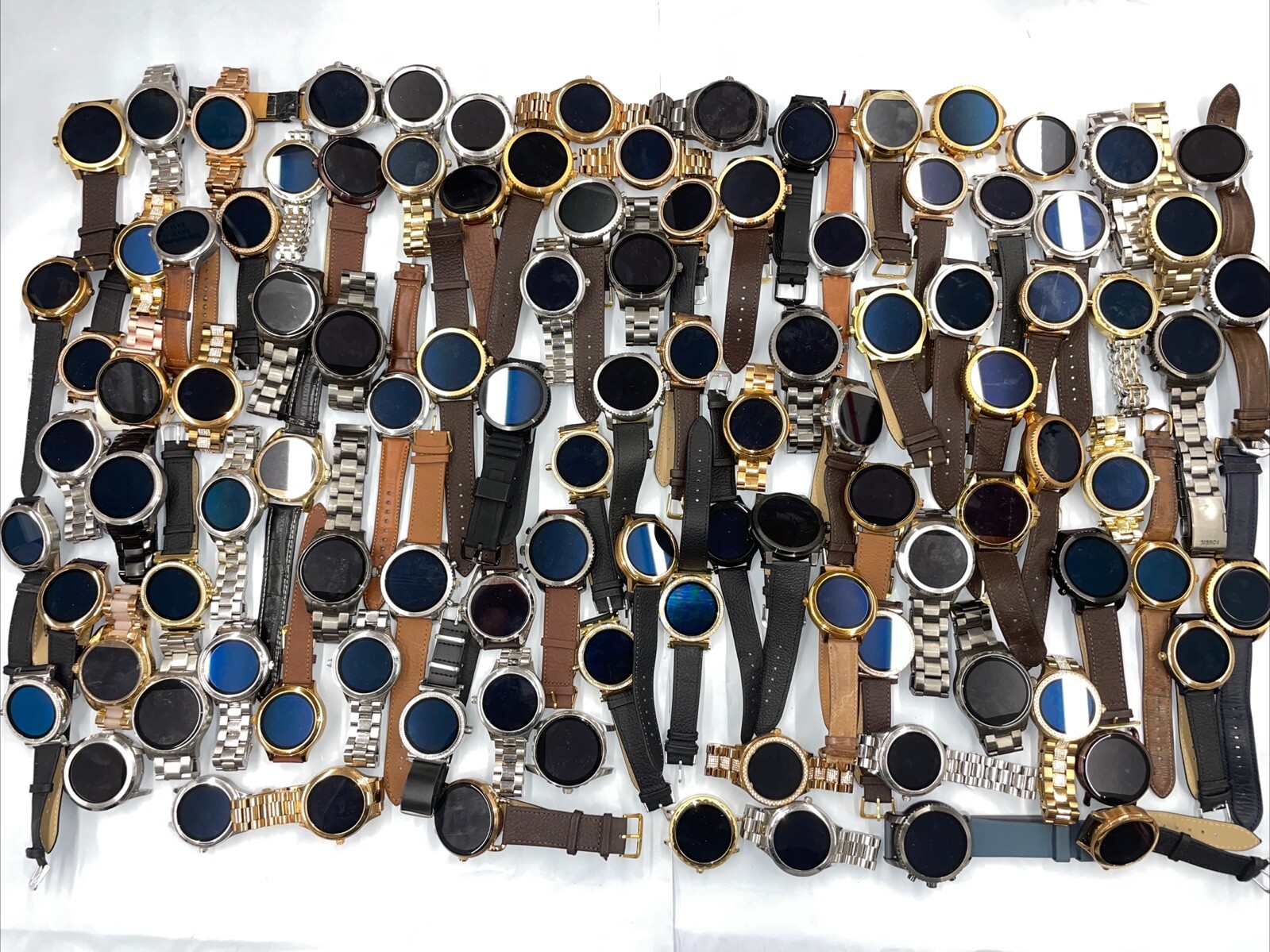 Wholesale watch lot of Fossil/Michael Kors Gen 3 Smart Watch Qty 100 Sku LAN24