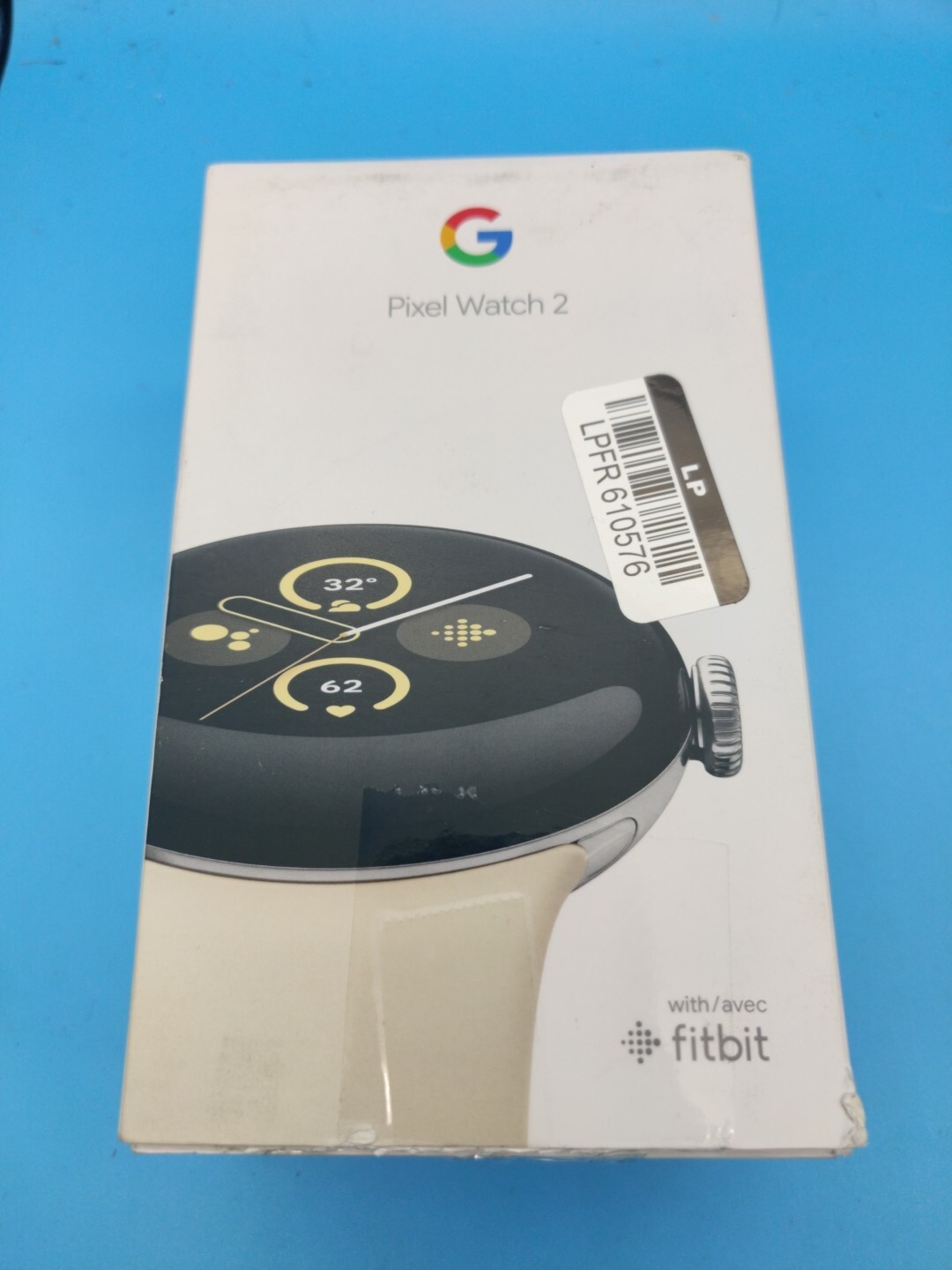 Google Pixel Watch 2 Wifi – Polished Silver Aluminum Case / Porcelain Active