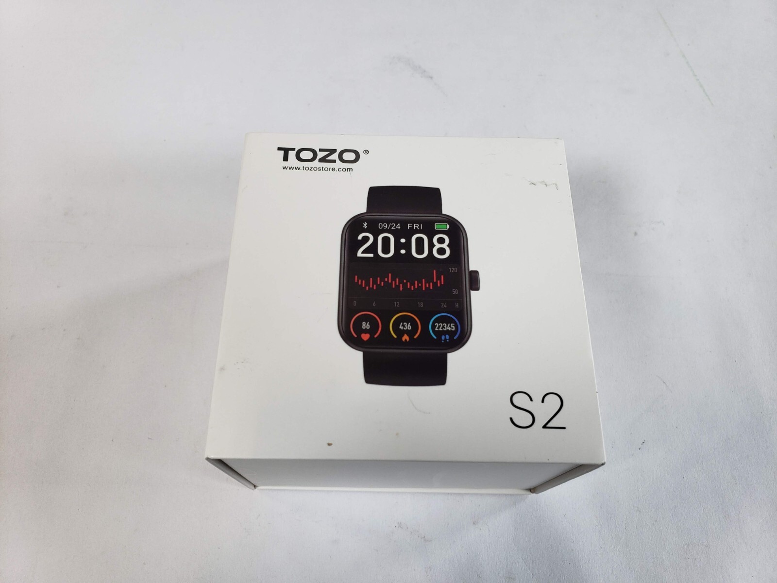 TOZO S2 Smart Watch Alexa Built-in Fitness Tracker with Heart Rate and Blood Oxy