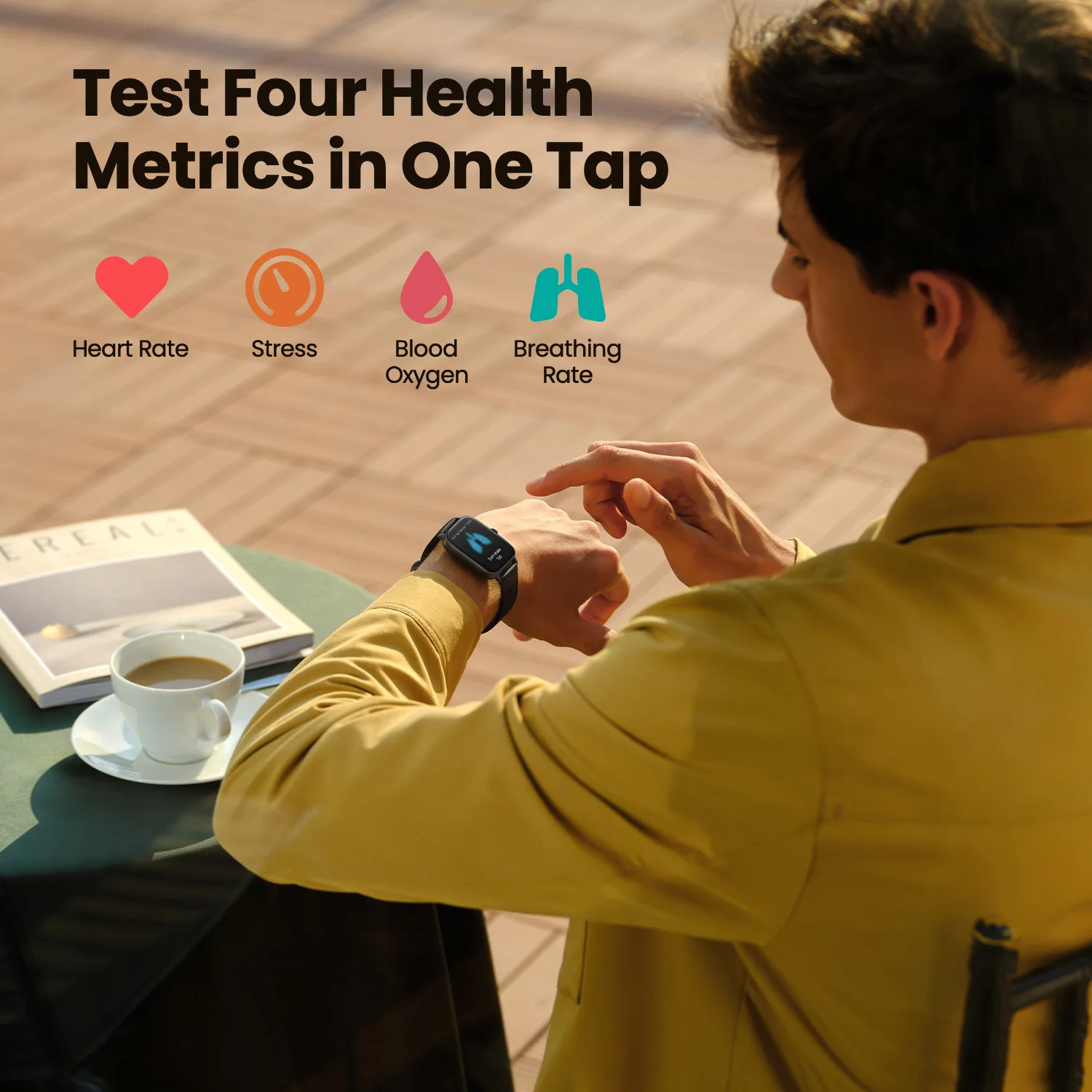 Amazfit GTS 4 Mini Smartwatch Alexa Built-In 150 Sports Heart Rate GPS Watch