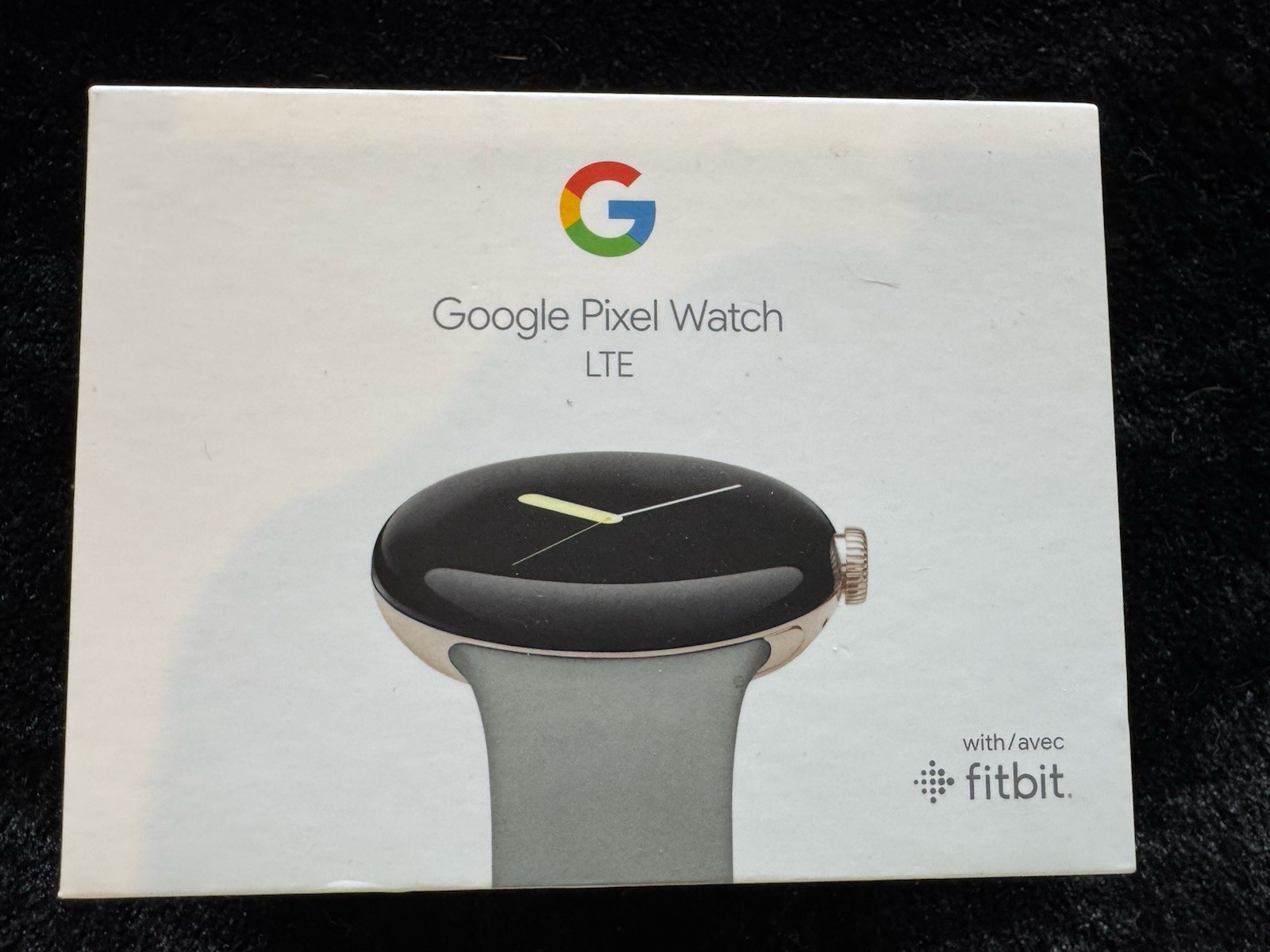 Google Pixel Watch LTE – Champagne Gold Stainless Steel Case – Model GWT9R