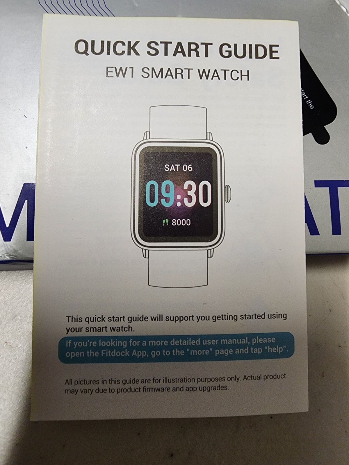 TYKOIT EW1 Smart Watch Purple Fitness Tracker Heart Rate Sleep Monitor