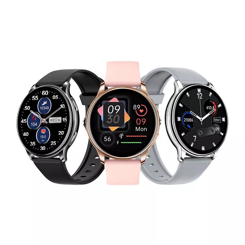 Premium Fashion Smart Watch For Women Fitness Tracker Heart Rate Oxygen GPS Temp