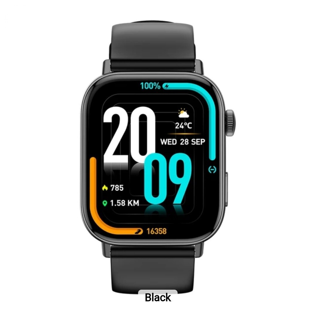 C8 max Smart Watch Fitness Watch Activity Tracker (Black)