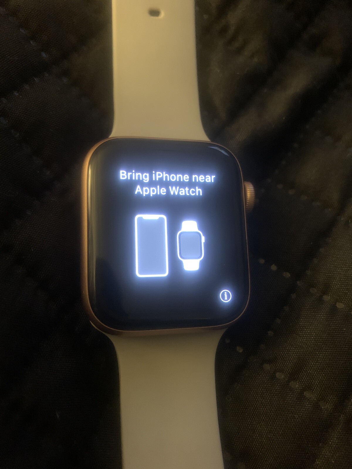 Apple Watch Series 6 44mm Rose Gold (GPS+Cellular) FOR PARTS Aluminum Case