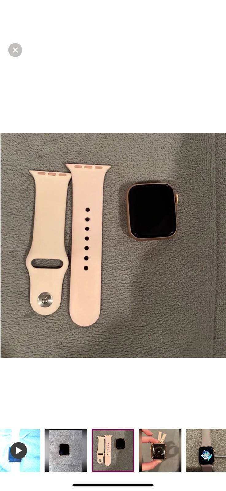 Apple Watch Series 5 40mm 32GB, A2092, Unlocked Rose Gold