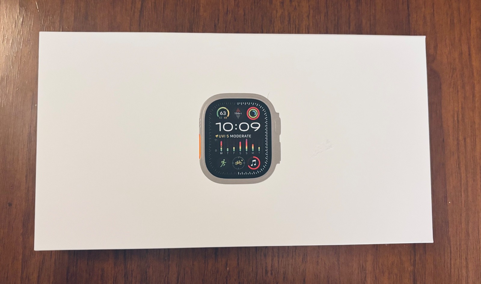NEW: Apple Watch Ultra 2 49mm Titanium Case with Trail Loop – Blue/Black, S/M