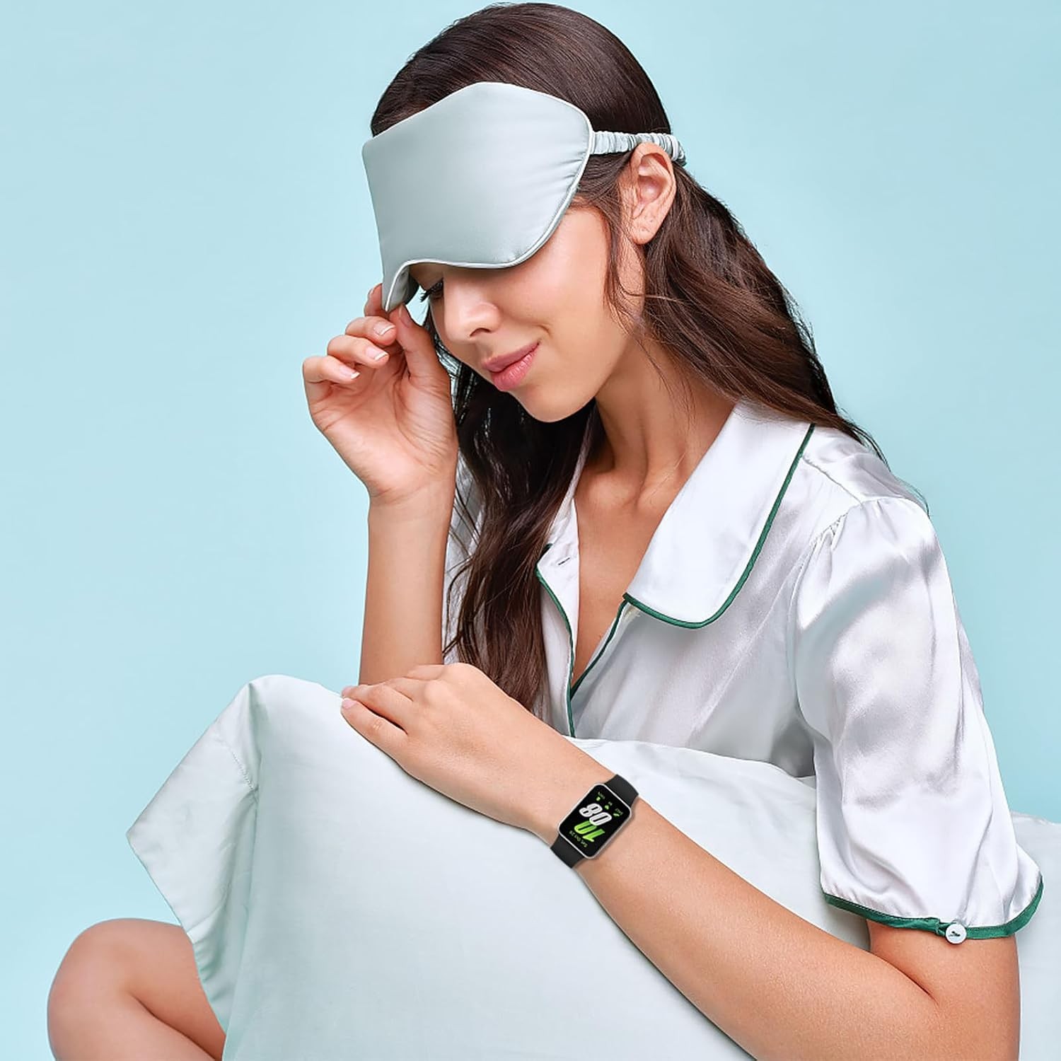 Silicone Strap Compatible with Samsung Galaxy Fit 3 SM-R390