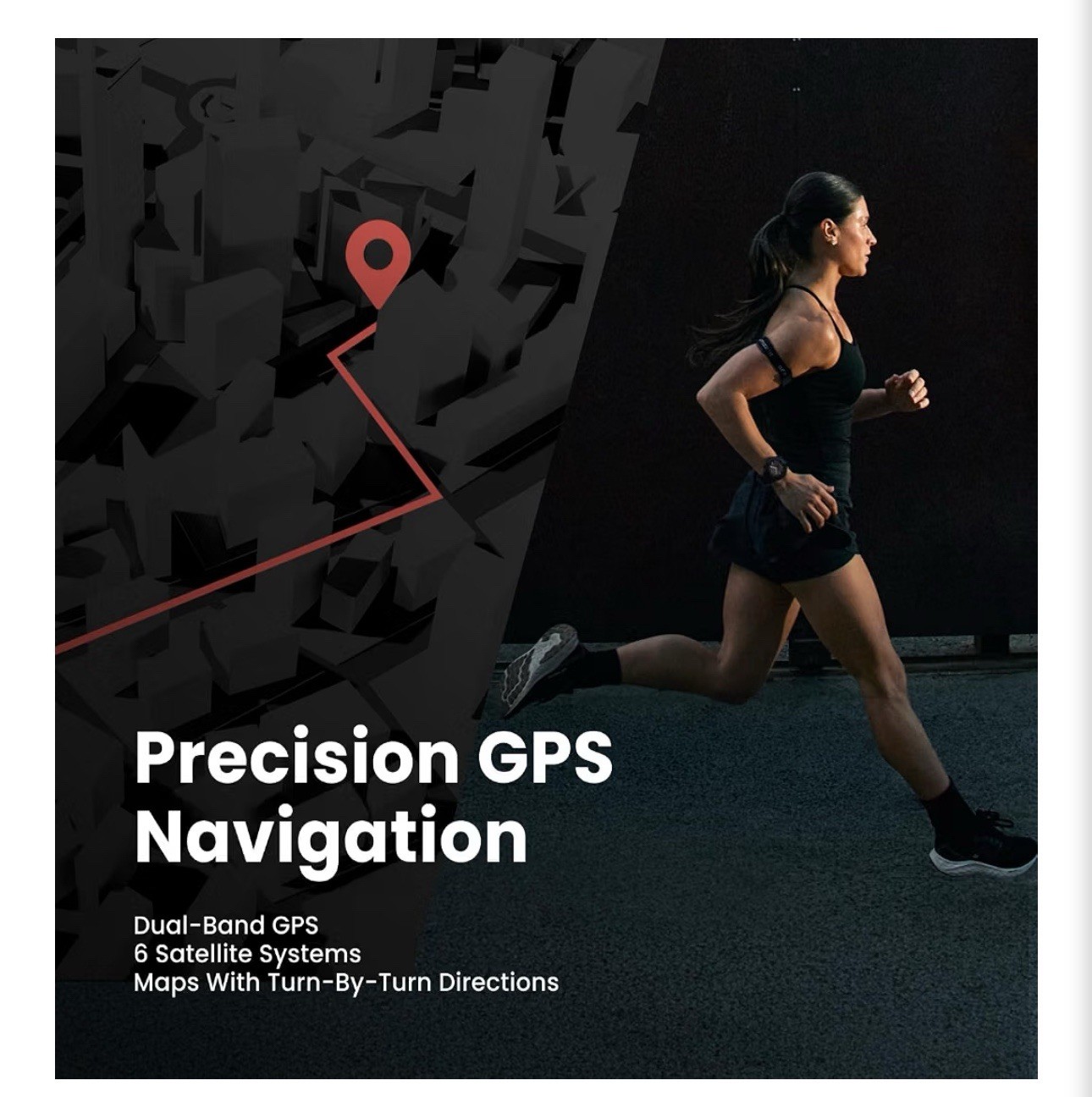 Amazfit Balance 3 Smart Watch 1.5” AMOLED Sapphire Glass, IOS/Android 48mm 64gb