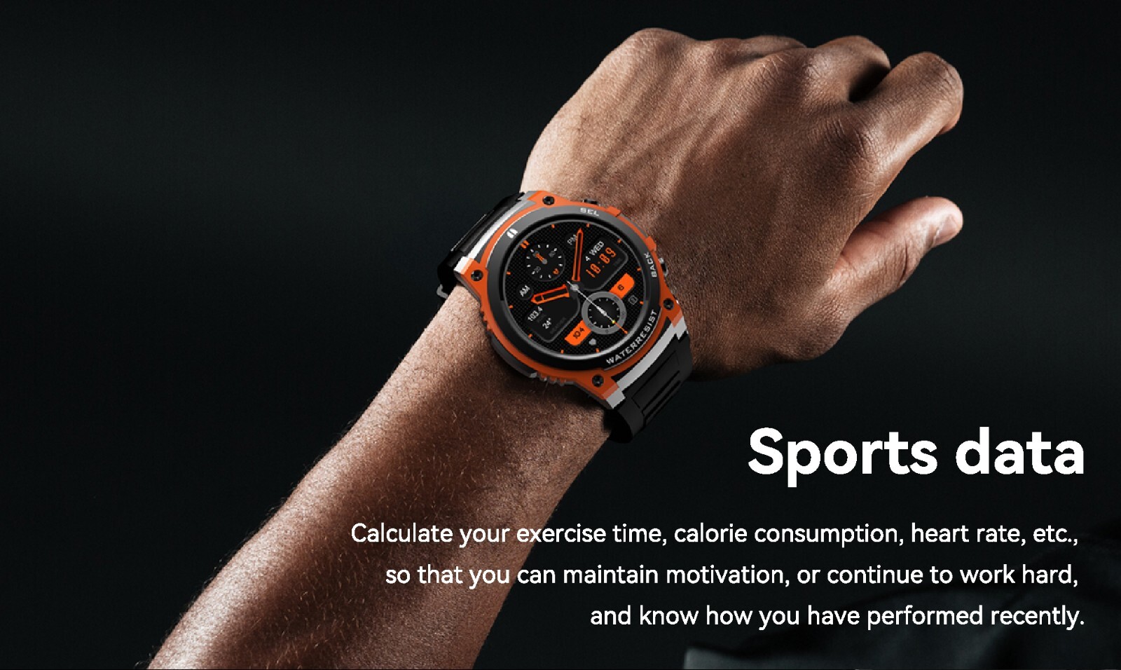 DM55 Pulse AMOLED touchscreen Smart Watch for Men Women, 1.43″ IP68 Waterproof