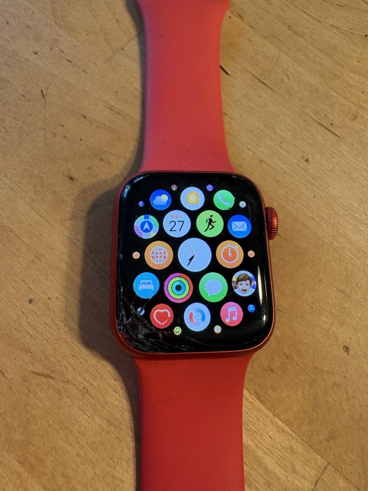 Apple Watch Series 6 40mm Product Red, Sport Band (GPS), SEE pics