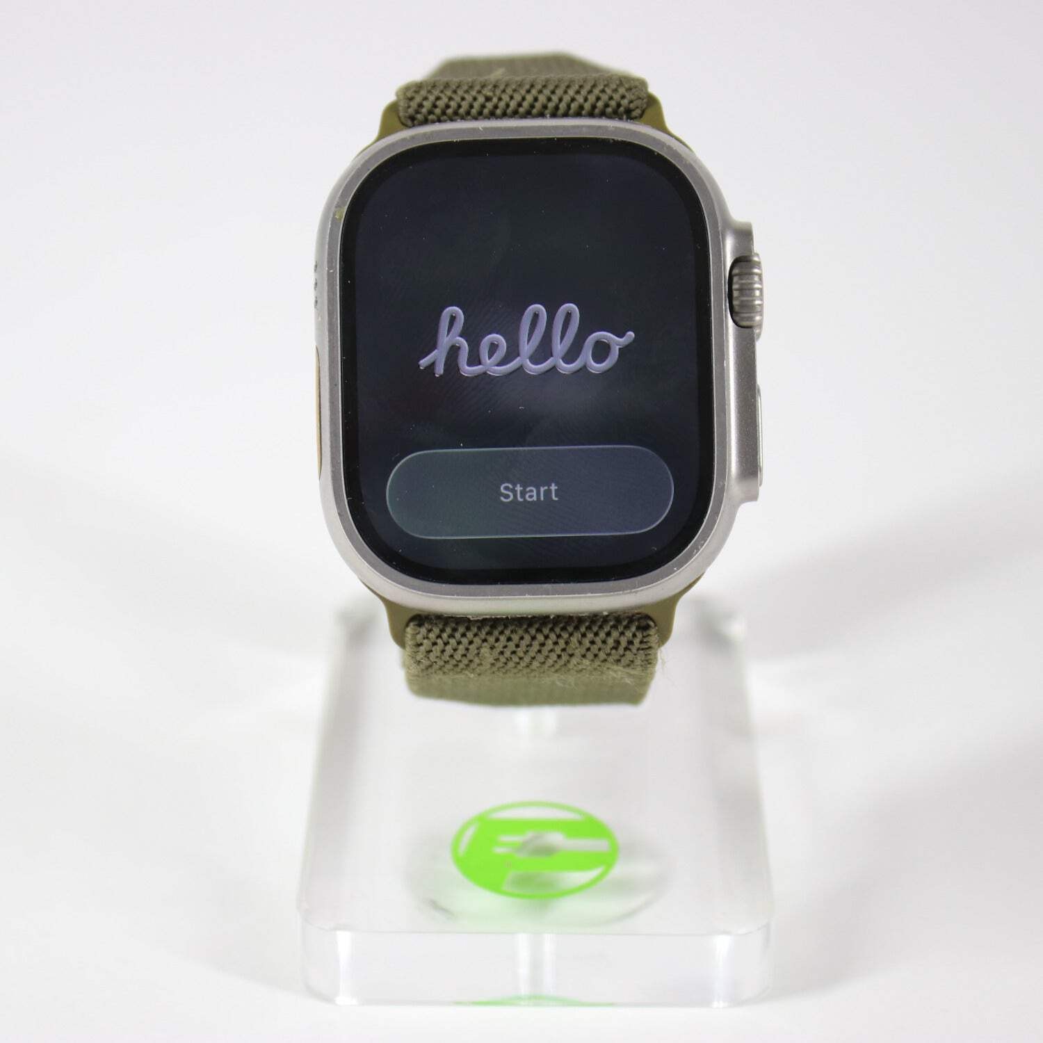 Unlocked Apple Watch Ultra 3 49MM Natural Titanium Aftermarket Band MEWH4LW/A